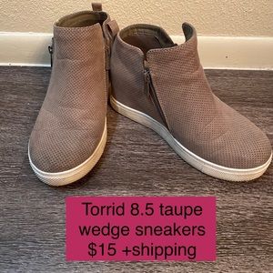 Torrid Wedge sneakers